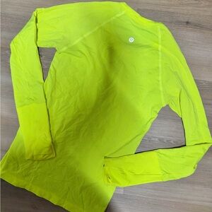 Lululemon Swiftly Tech Long Sleeve - Neon Highlighter Yellow
